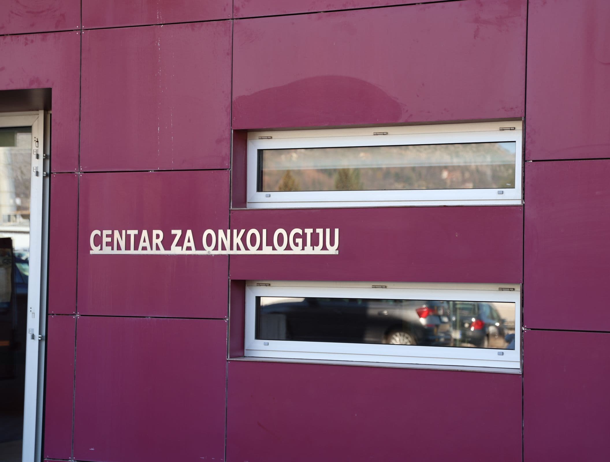 Ulaz u Centar za onkologiju u Mostaru